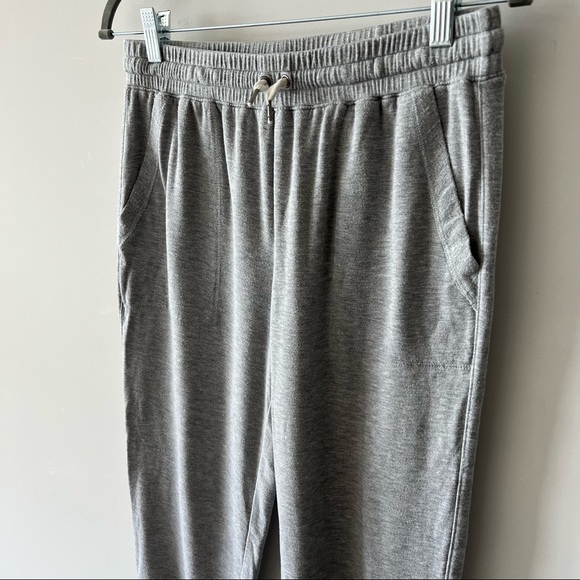 Splendid Joggers Sweatpants Pockets Heathered Gray B - Picture 15 of 16